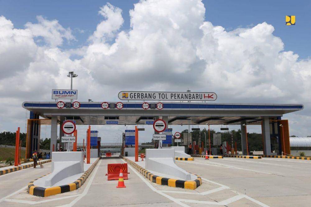 Gerbang Tol Pekanbaru (Dok. Kementerian PUPR)