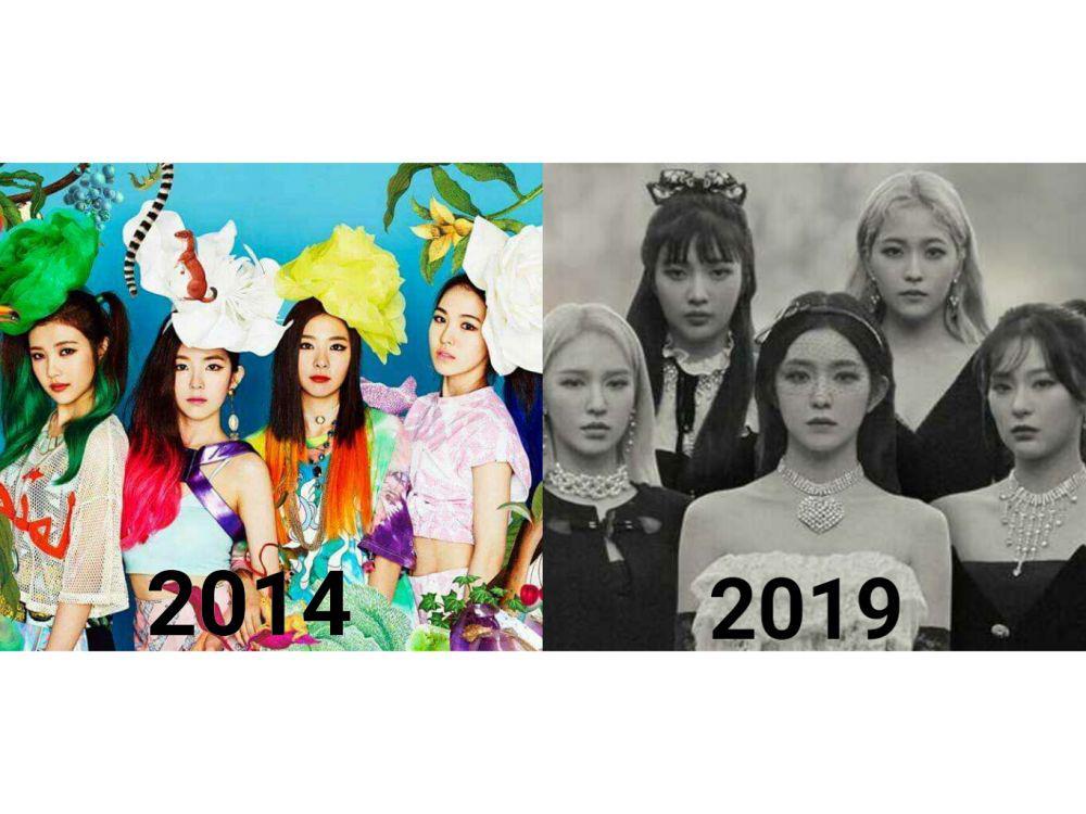 8 Grup KPop yang Mengalami Perubahan Konsep Secara Drastis Sejak Debut
