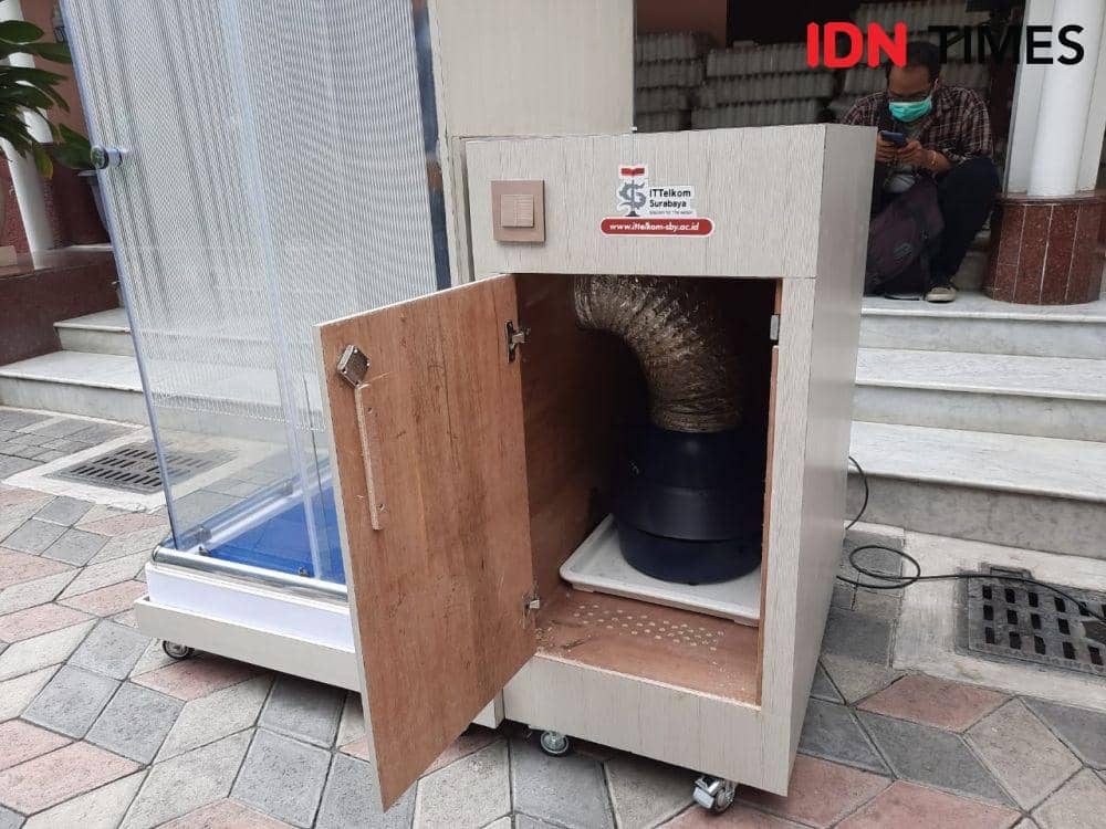 Bilik Sterilisasi Milik Pemkot Surabaya, Begini Cara Kerjanya