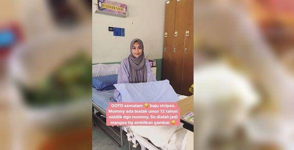 Farah Salwani saat menjalani isolasi karena positif virus corona (Instagram/@Farah_salwani)