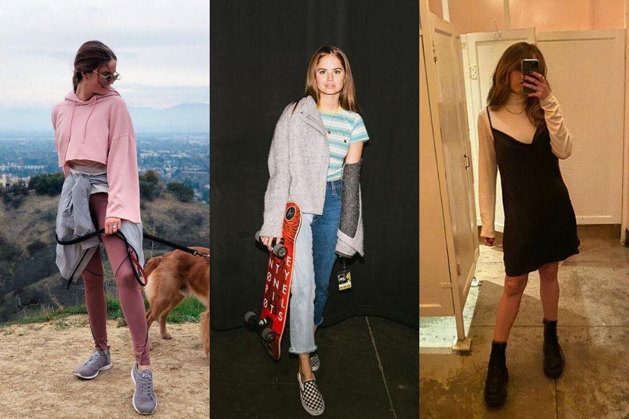 9 OOTD Kasual Debby Ryan, Aktris Jebolan Disney yang Modis Abis