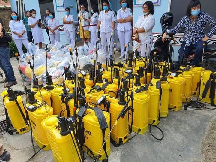 Ilustrasi penyemprotan disinfektan sedang disiapkan (Dok.IDN Times/Istimewa)