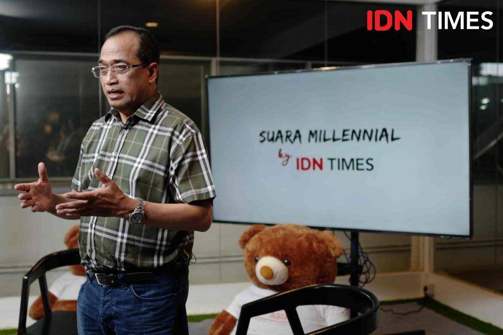 Budi Karya Sumadi dalam Acara Suara Millennials by IDN Times (Dok. IDN Times)