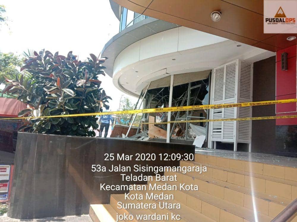 Ledakan di Ramayana SM Raja Medan (IDN Times/Dok. Istimewa)