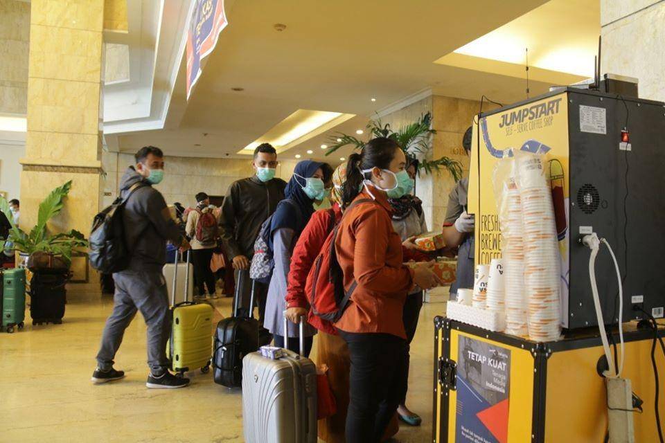 Tenaga Medis untuk tangani virus Corona dihotelkan (Facebook/Anies Baswedan)