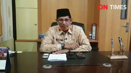 Juru bicara penanganan Corona Virus Disease (COVID-19) Provinsi Jambi, Johansyah memberikan keterangan pers melalui video, Kamis (26/3)/IDN Times/Ramond EPU