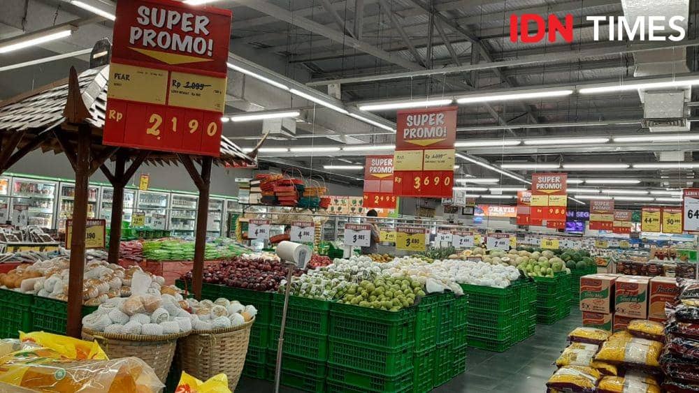 Ilustrasi Supermarket (IDN Times/Sunariyah)