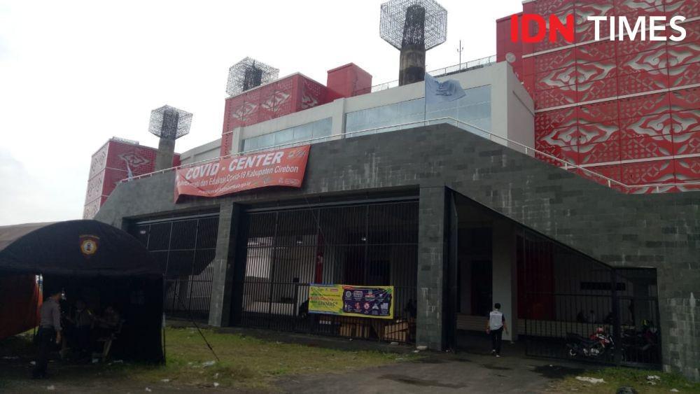 Stadion Olah Raga (SOR) Watubelah Kabupaten Cirebon dijadikan Covid Center atau Pusat Informasi COVID-19
