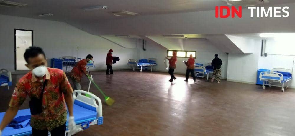 SOR Watubelah, Kabupaten Cirebon dijadikan ruang perawatan kasus COVID-19. (IDN Times/Wildan Ibnu)