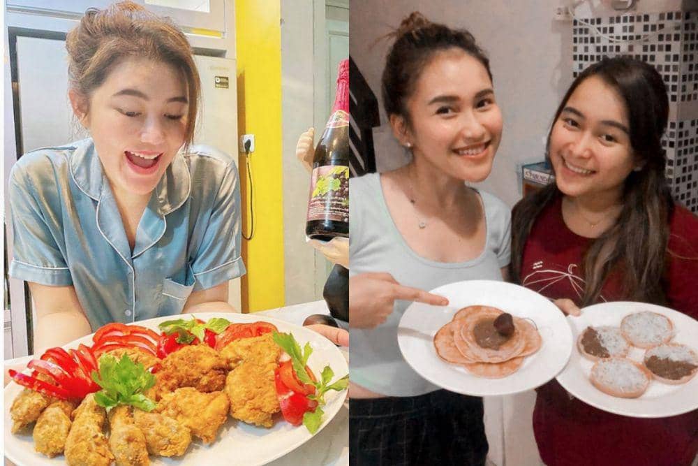 Lakukan Kegiatan Positif, 10 Potret Artis yang Memasak #DiRumahAja