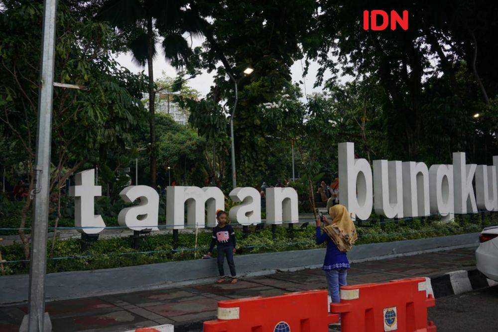 Taman Bungkul. IDN Times/Fitria Madia