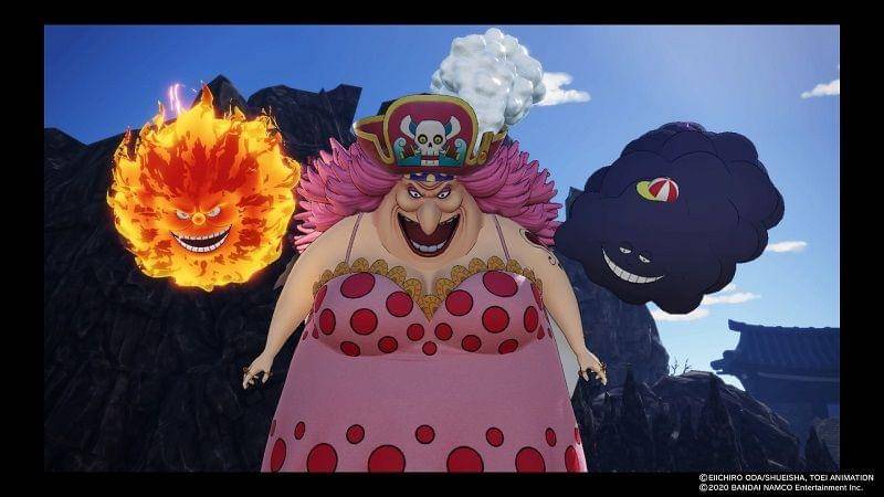 Big Mom di game One Piece Pirate Warriors, screenshot oleh Fahrul Razi. (Dok. Bandai Namco/One Piece Pirate Warriors 4)