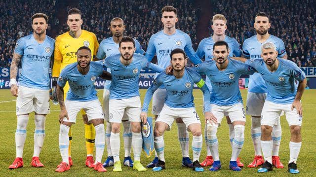 10 Aksi Pemain Manchester City Saat Lakukan Physical Distancing