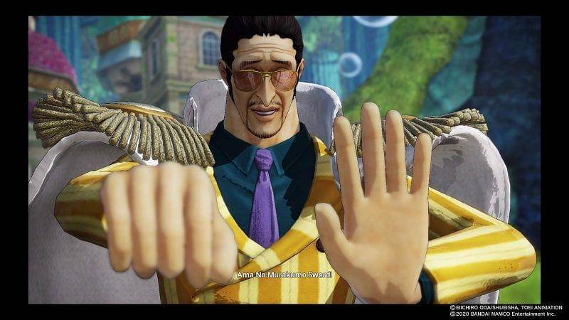 Screenshot Kizaru dari One Piece Pirate Warriors 4. (Dok. Bandai Namco/One Piece Pirate Warriors 4)