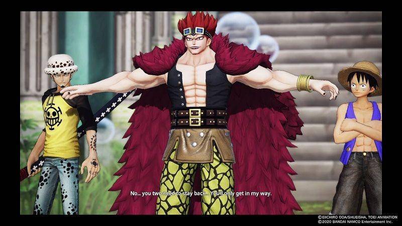 Eustass Kid bersama Law dan Luffy di OPPW 4. (Dok. Bandai Namco, Shueisha/One Piece Pirate Warriors 4)