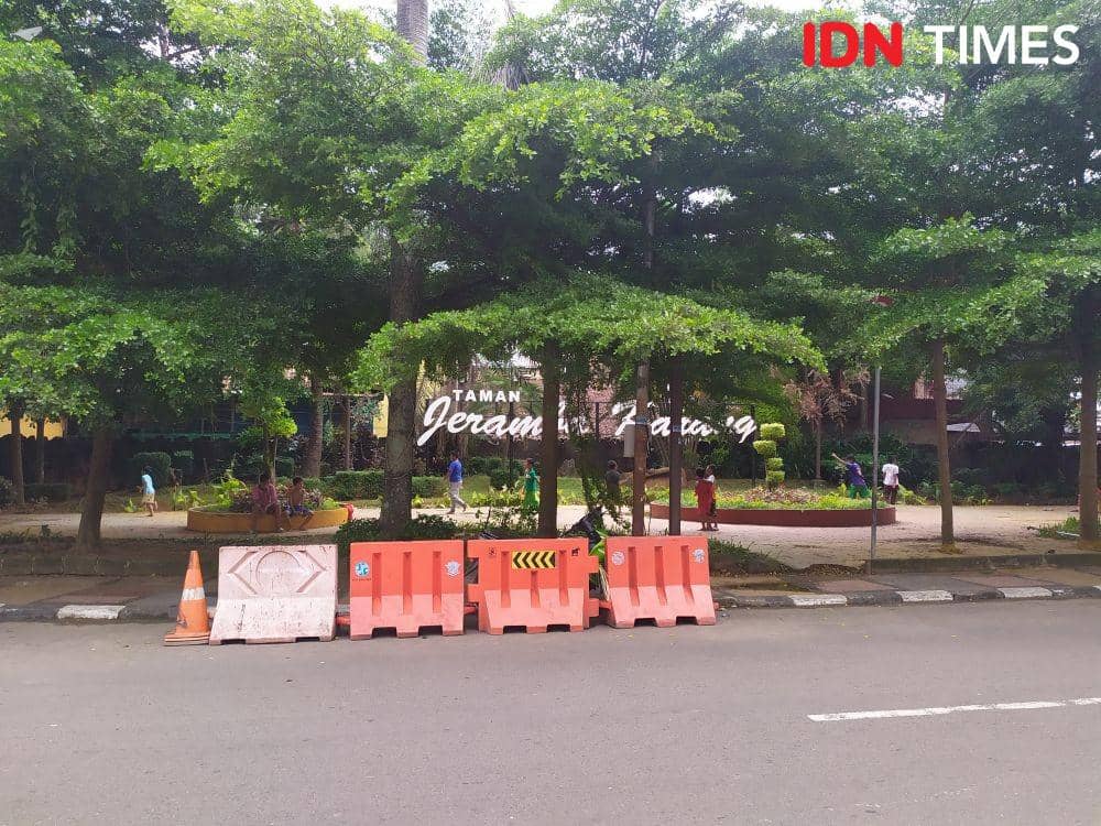 Taman Jeramba Karang Palembang (IDN Times/Feny Maulia Agustin)