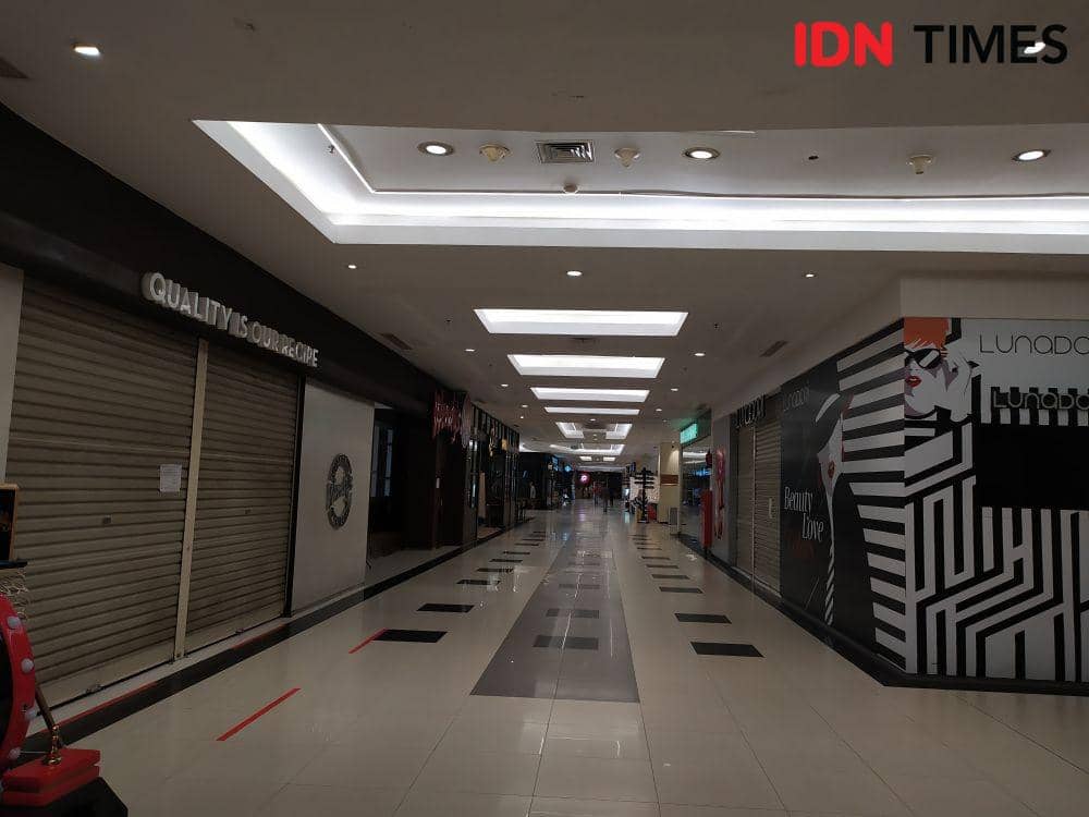 Kondisi salah satu mall di Palembang (IDN Times/Feny Maulia Agustin)