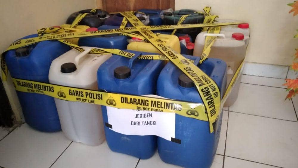 Polres Kulon Progo Amankan Pelaku Penyalahgunaan BBM Bersubsidi