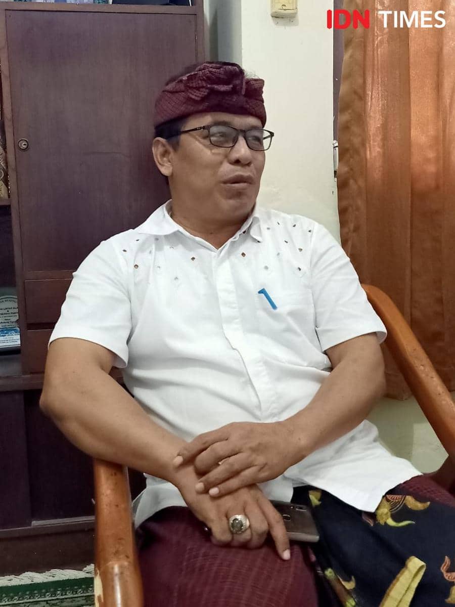 Kadisdik Klungkung, Dewa Gde Darmawan. (IDN Times/Wayan Antara)