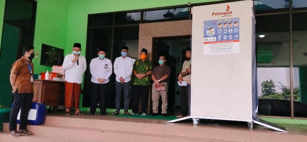Bilik sterilisasi di kantor PWNU Jatim. IDN Times/Dok. Istimewa