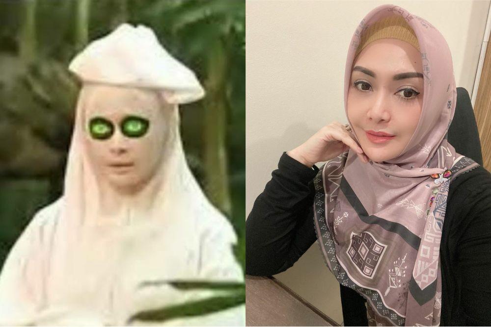 Dulu Jadi Pocong Mumun, Ini 10 Potret Eddies Adelia yang Menawan