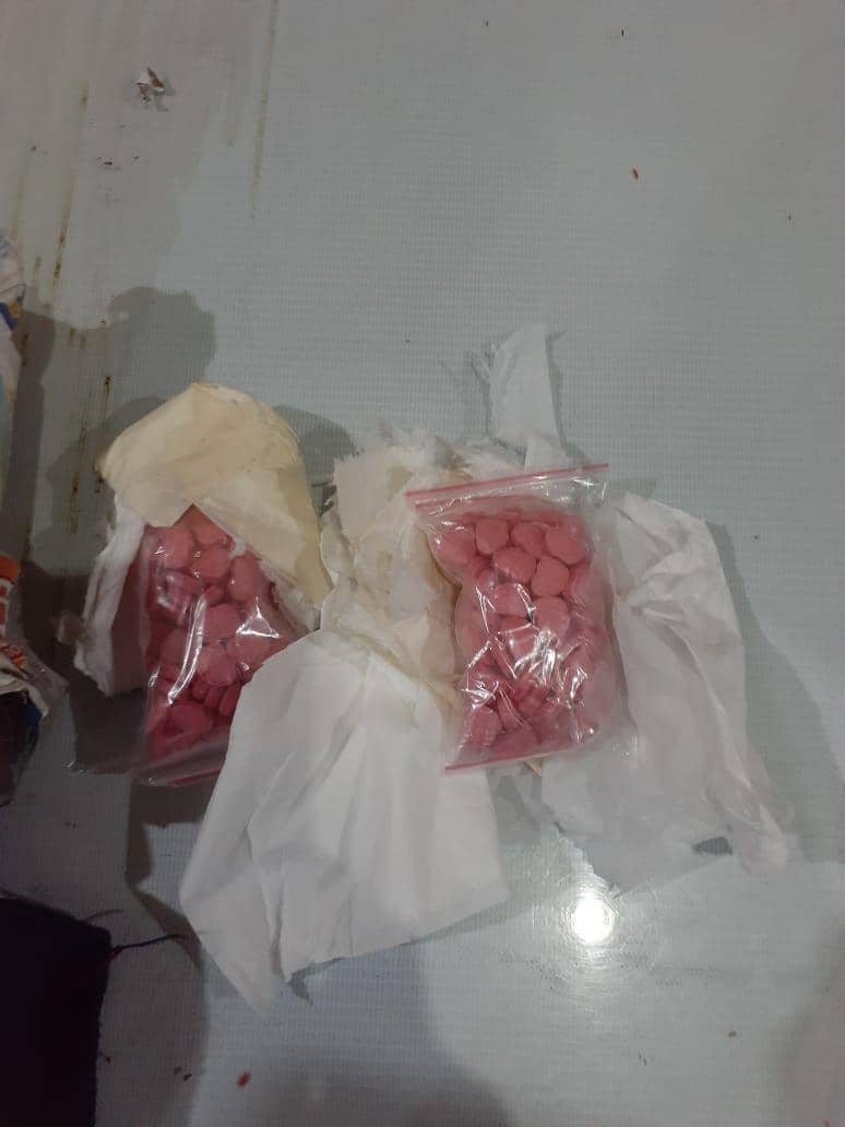 Barang bukti ekstasi yang disita sipir Lapas Porong. Dok. Humas Kanwil Kemenkumham Jatim