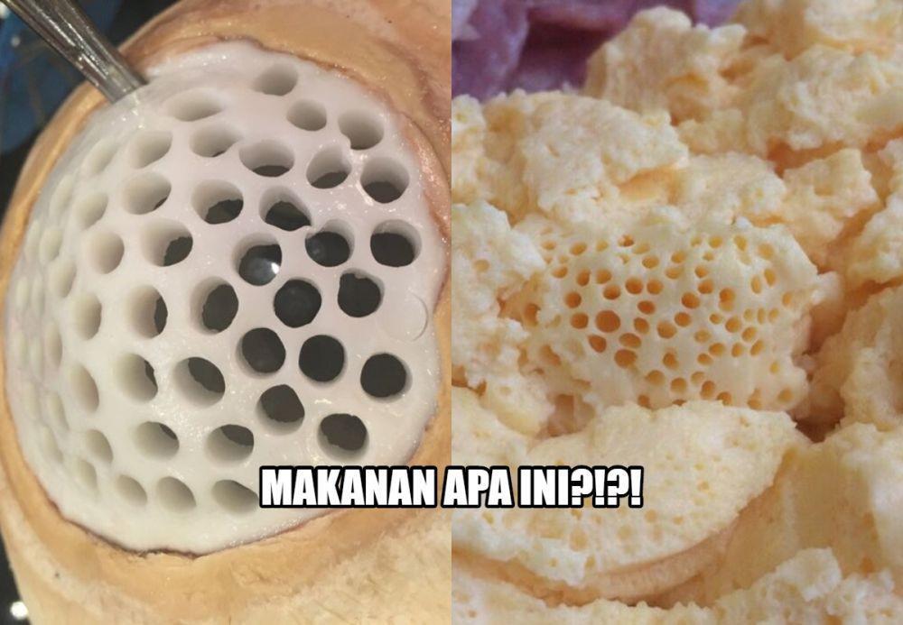 15 Makanan yang Gak Sengaja Bikin Trypophobia, Merinding Parah!