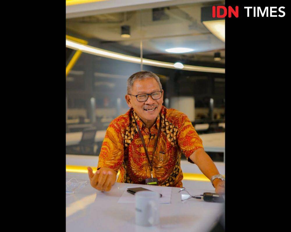Achmad Yurianto dalam Live Streaming IDN Times dengan tema "Jubir Jawab Pertanyaan Publik Soal Virus Corona" (1/4) (IDN Times/Panji Galih)