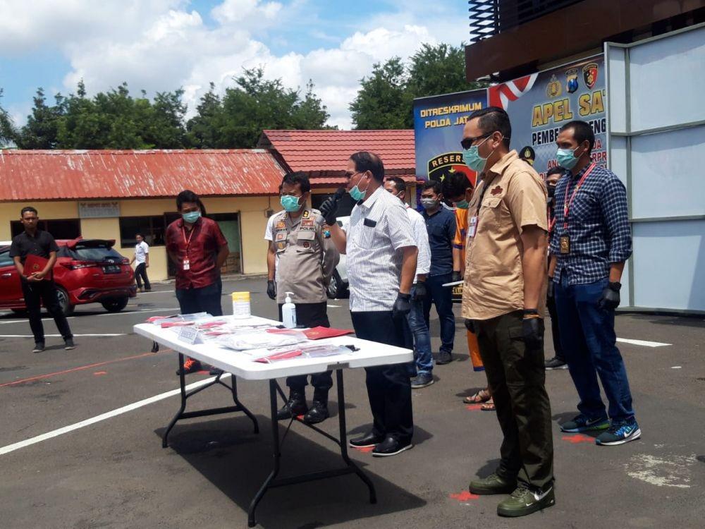 Ditreskrimum Polda Jatim ungkap kasus threesome di Kota Mojokerto. Dok.IDN Times