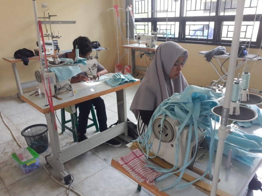 Produksi masker kain di Kabupaten Banyuwangi. IDN Times/Istimewa