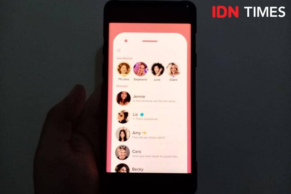 Ilustrasi Tinder. (dok. IDN Times)