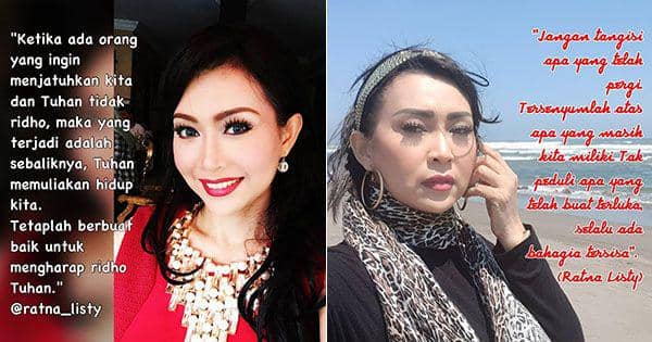 Dikenal dengan Mata Langit di YouTube, Ini 10 Quotes Keren Ratna Listy