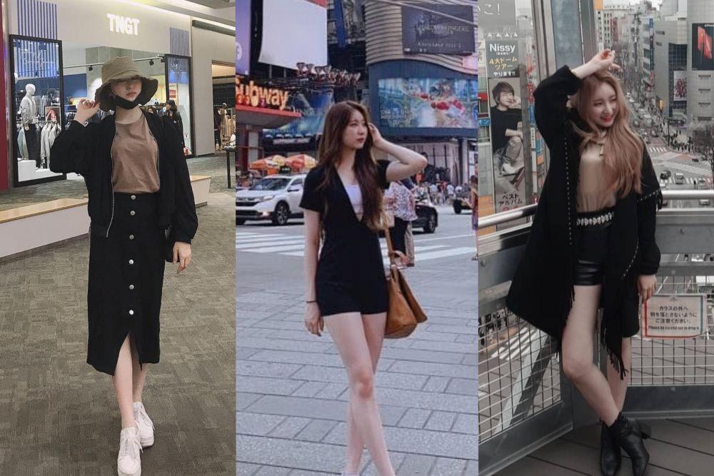 10 OOTD ala Lee Chaeyeon IZ*ONE, Ada yang Bling-bling Lho!