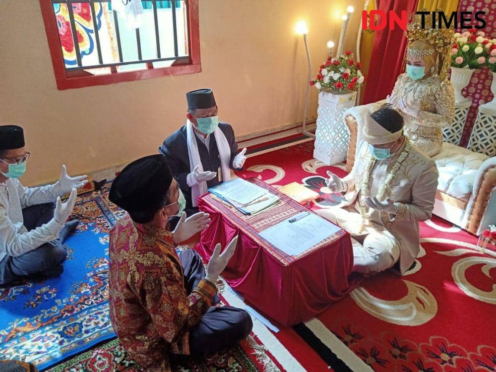 Dampak COVID-19, Kemenag Sumsel Larang Akad Nikah di Luar KUA