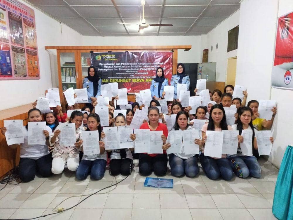 Warga binaan pemasyarakatan yang bebas (IDN Times/Istimewa)