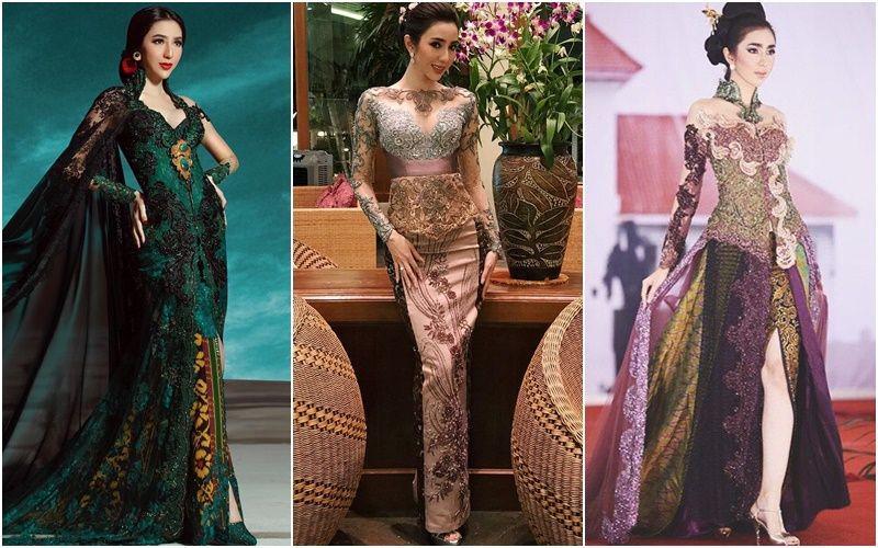 6 Inspirasi Kebaya Nadia Purwoko, Miss Grand Indonesia 2018