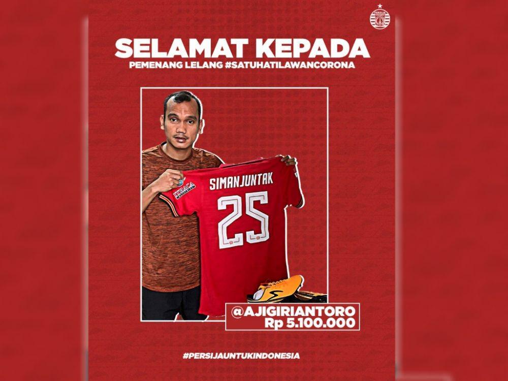 Lawan Corona, Riko Simanjuntak dan Deretan Pemain Liga 1 Lelang Jersey