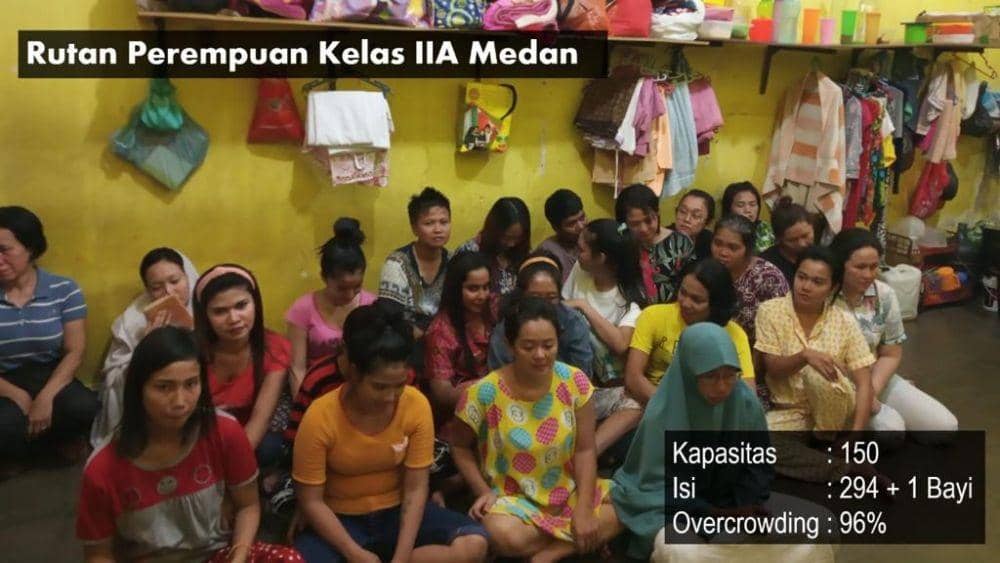 Kondisi Lapas Perempuan IIA Medan (Dok. Istimewa)
