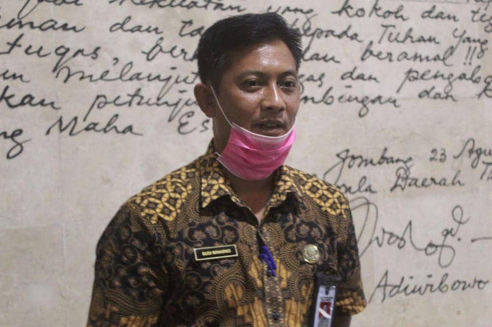 Budi Winarno, Juru bicara satgas pencegahan dan penanganan COVID-19. IDN Times/dok.zainul arifim
