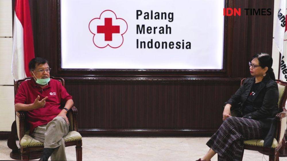 Ketua Umum PMI Jusuf Kalla (IDN Times/Fiqih Damarjati)