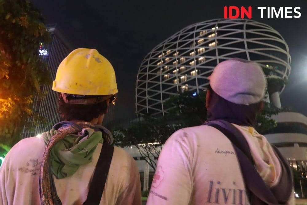Hotel di Tangerang Nyalakan Lampu "Love" untuk Dukung Tenaga Medis