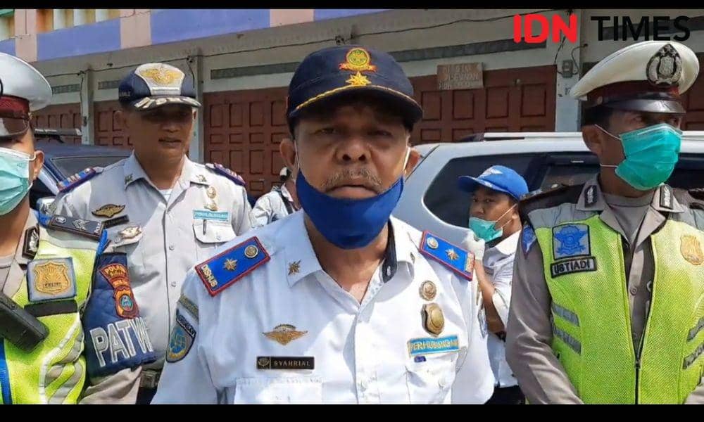Kadishum Binjai Syahrial, saat memberikan keterangan (IDN Times/ Bambang Suhandoko)