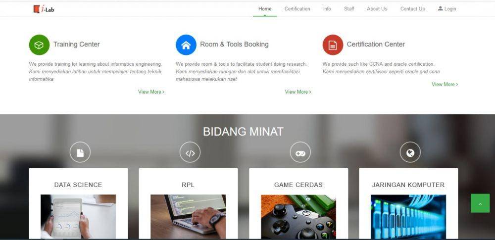 Aplikasi iLab yang diluncurkan UMM untuk praktikum online. Dok/ Humas UMM