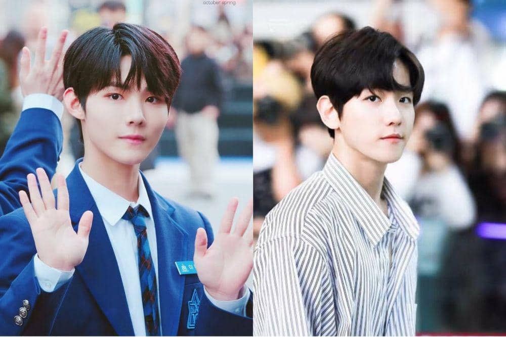 10 Potret Kemiripan Midam dan Baekhyun EXO, Bagai Pinang Dibelah Dua!