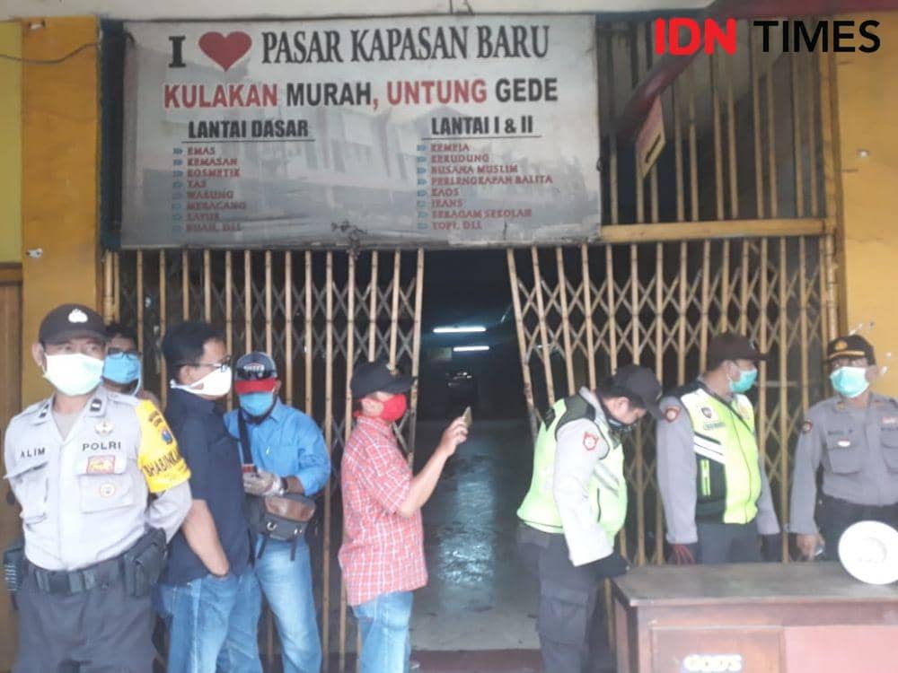 14 Hari Tutup karena COVID-19, Pasar Kapasan dan PGS akan Dibuka Besok