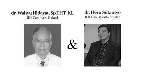 dr Wahyu Hidayat, SpTHT dan dr Heru S - Instagram/@ikatandokterindonesia
