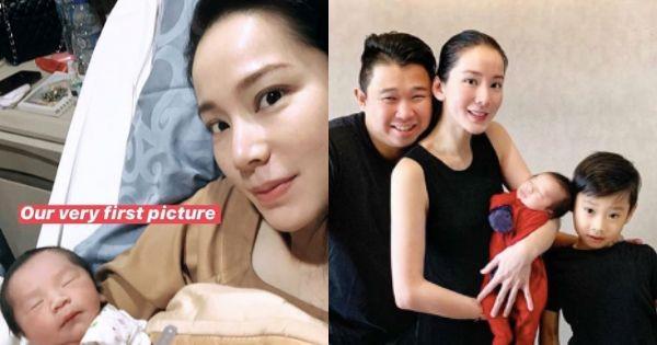 Dikaruniai Anak Kedua, 10 Momen Manis Jill Gladys jadi Mama Siaga