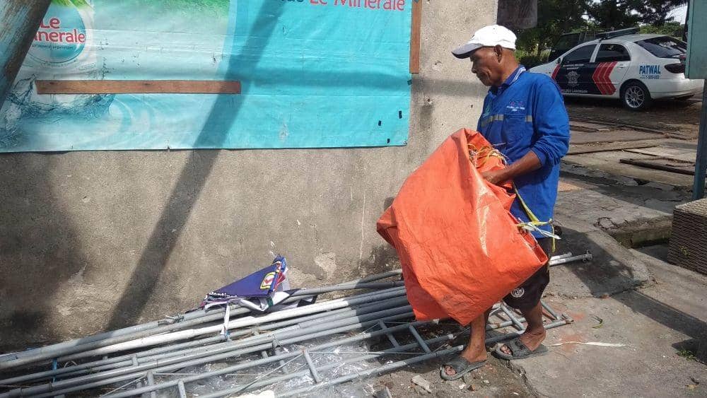 Sekelompok Orang Rusak Bilik Sterilisasi Milik Warga Lamongan