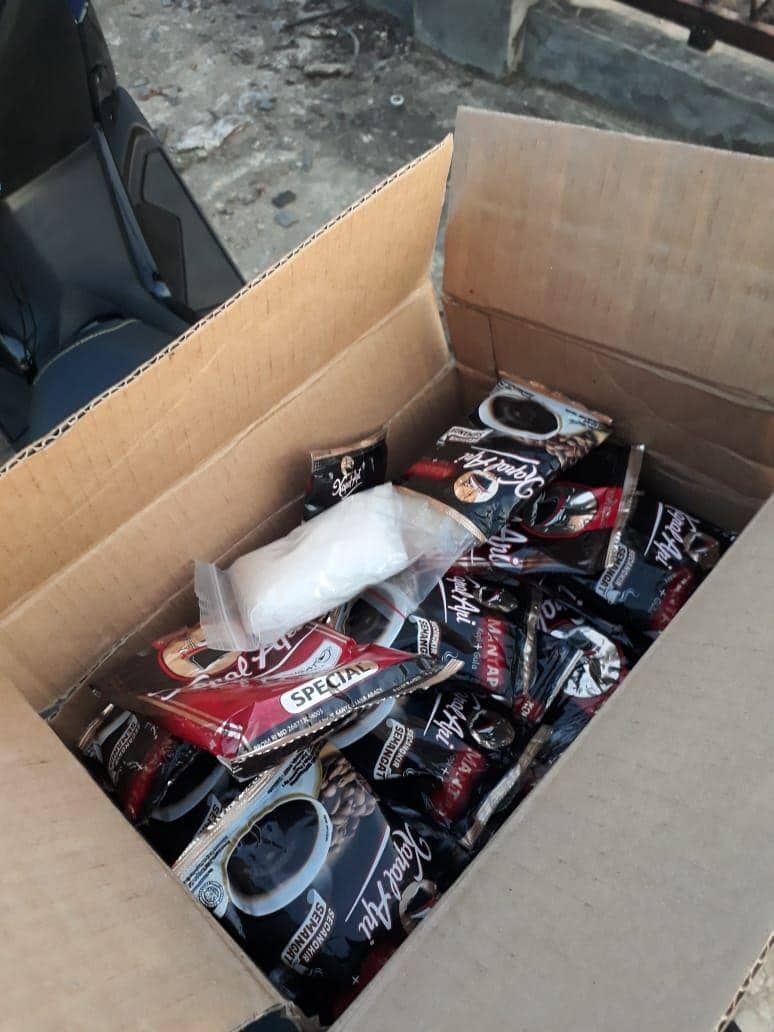 Barang bukti yang diamankan BNN Kaltim dari tersangka JL di Kutai Kartanegara (Dok.Humas BNN Kaltim/istimewa)
