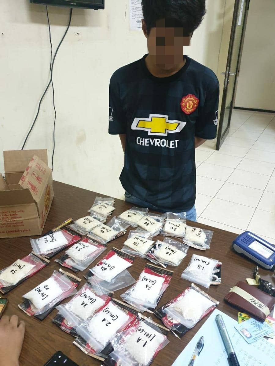 Tak Peduli COVID-19, Pria di Kaltim Ini Siap Edarkan Sabu-sabu 1,4 Kg